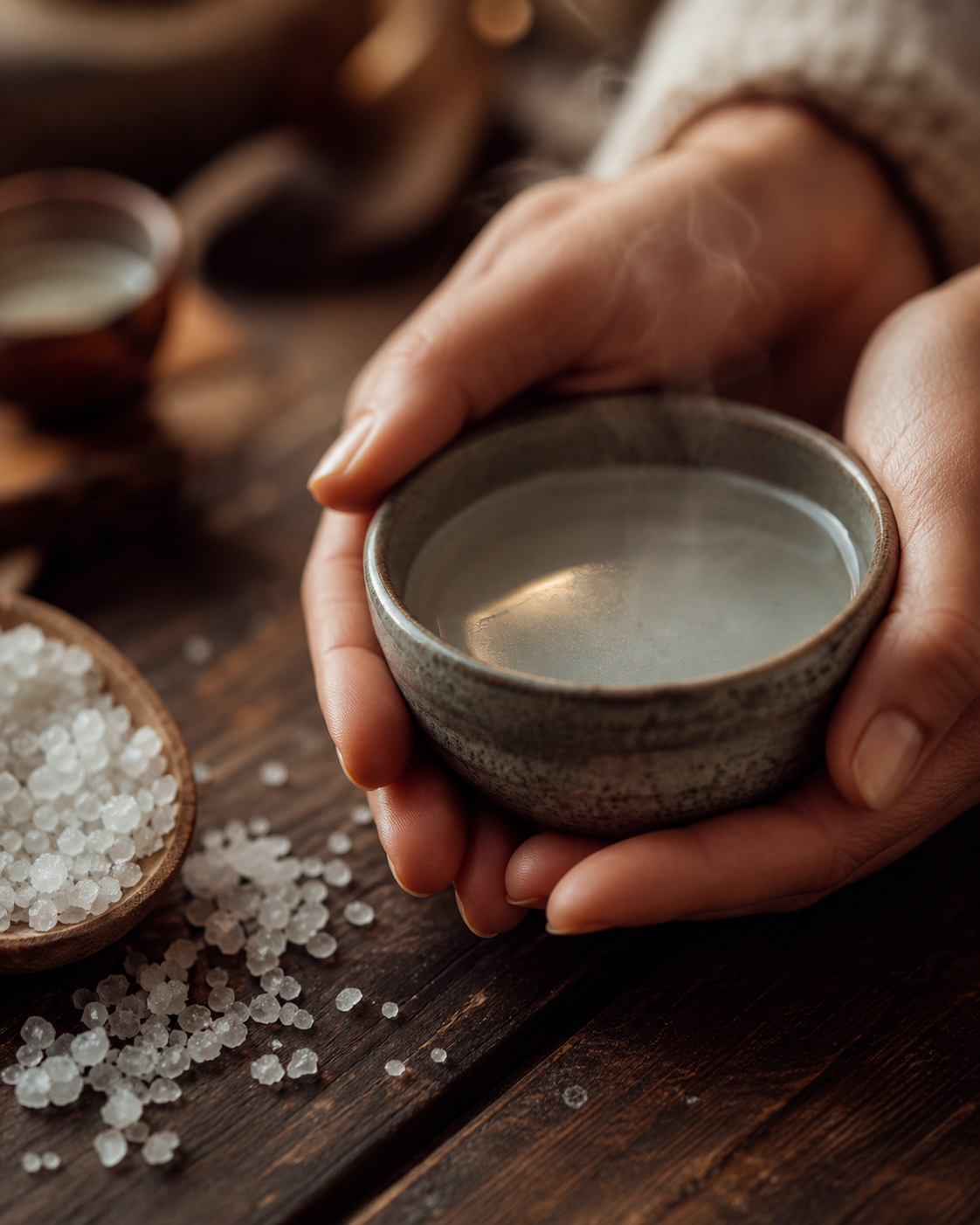 Sare și apă — remediu ayurvedic